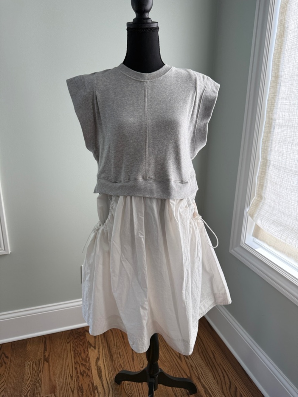 Anthropologie Daily Practice Dress with drawstring pockets